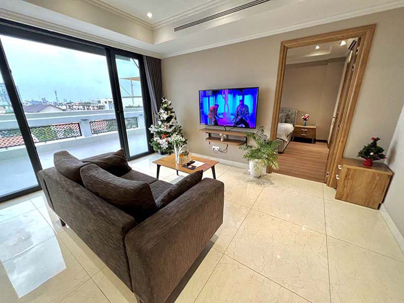 Penthouse serviced apartment leasing in Thao Dien Area District 2 Thu Duc City