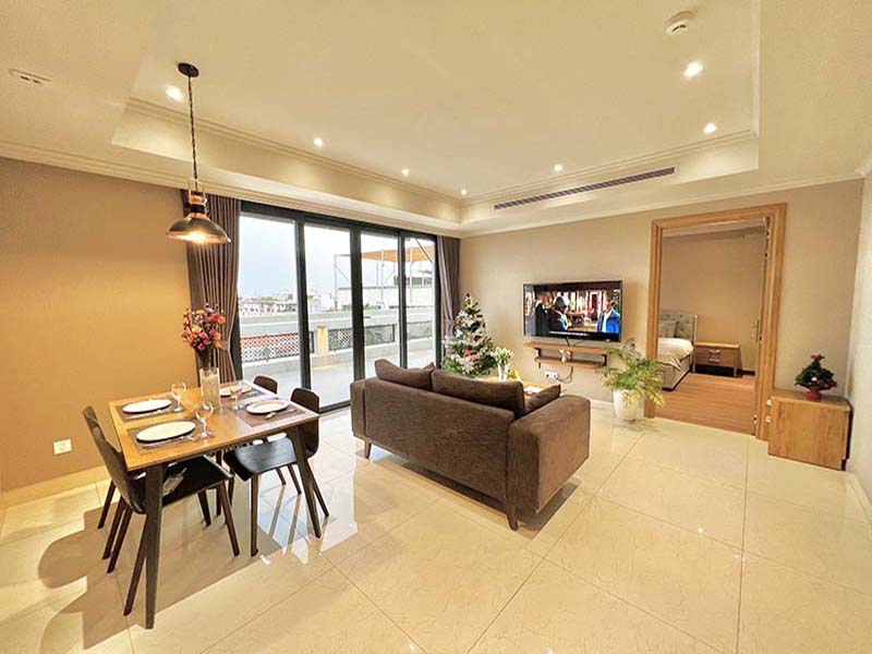 Penthouse serviced apartment leasing in Thao Dien Area District 2 Thu Duc City