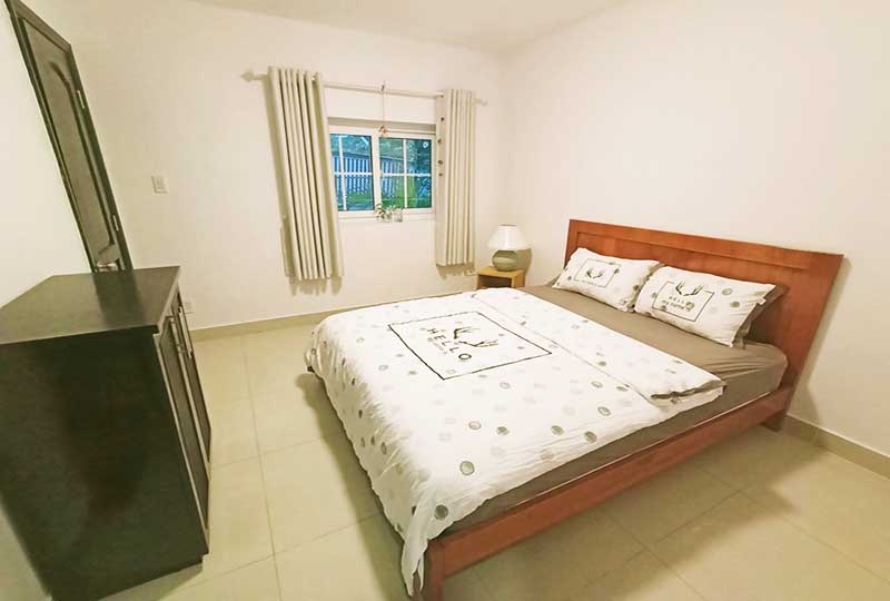 Serviced apartment for rent on Nguyen Van Huong St, Thao Dien area, Thu Duc City