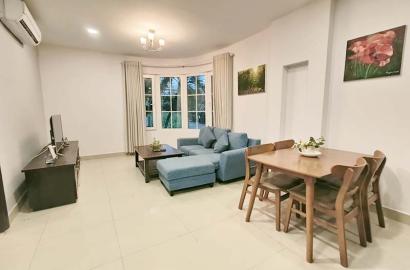 Serviced apartment for rent on Nguyen Van Huong St, Thao Dien area, Thu Duc City