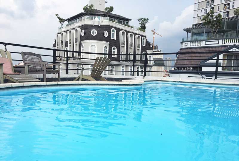 Serviced apartment for rent on Nguyen Van Huong St, Thao Dien area, Thu Duc City