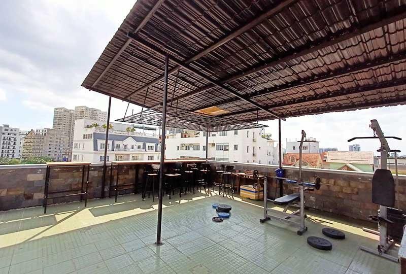Serviced apartment for rent on Nguyen Van Huong St, Thao Dien area, Thu Duc City