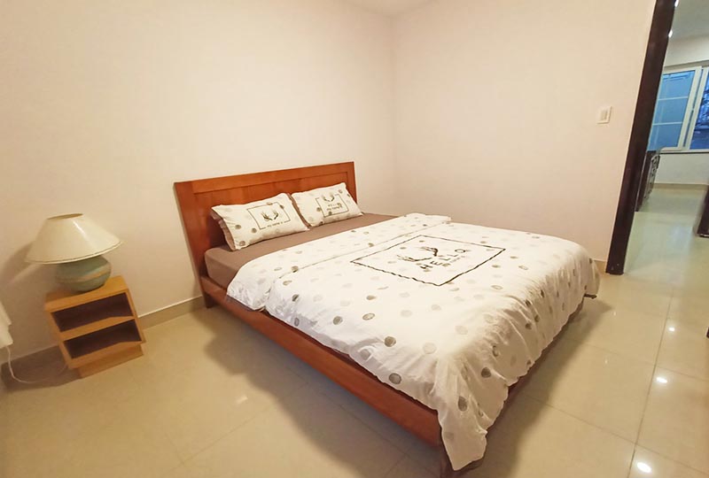Serviced apartment for rent on Nguyen Van Huong St, Thao Dien area, Thu Duc City