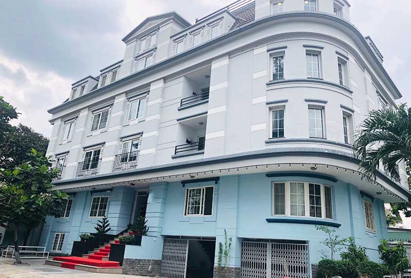 Serviced apartment for rent on Nguyen Van Huong St, Thao Dien area, Thu Duc City