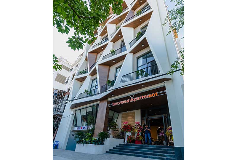 Loft serviced apartment for lease near FV Hospital District 7 HCMC