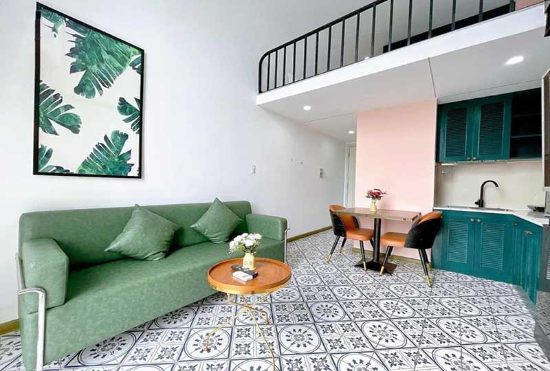 Loft serviced apartment for lease near FV Hospital District 7 HCMC