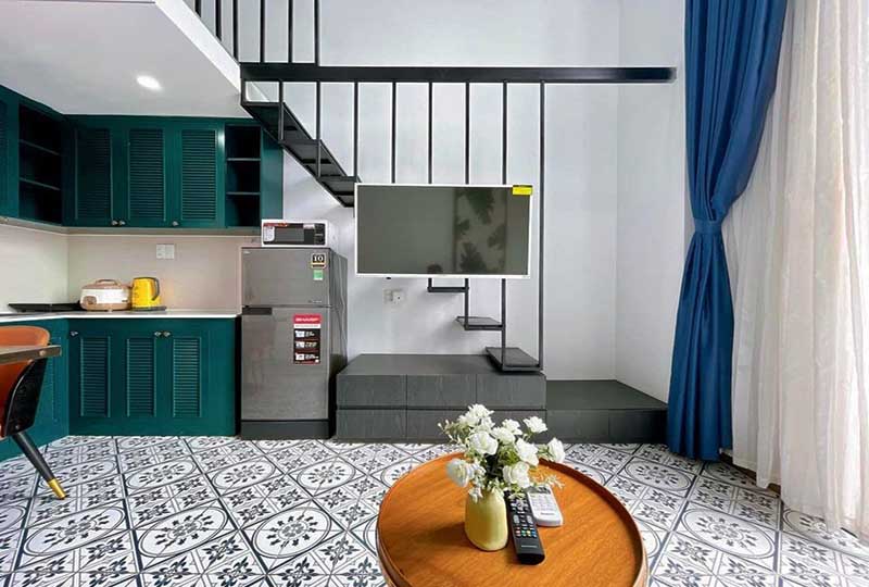 Loft serviced apartment for lease near FV Hospital District 7 HCMC