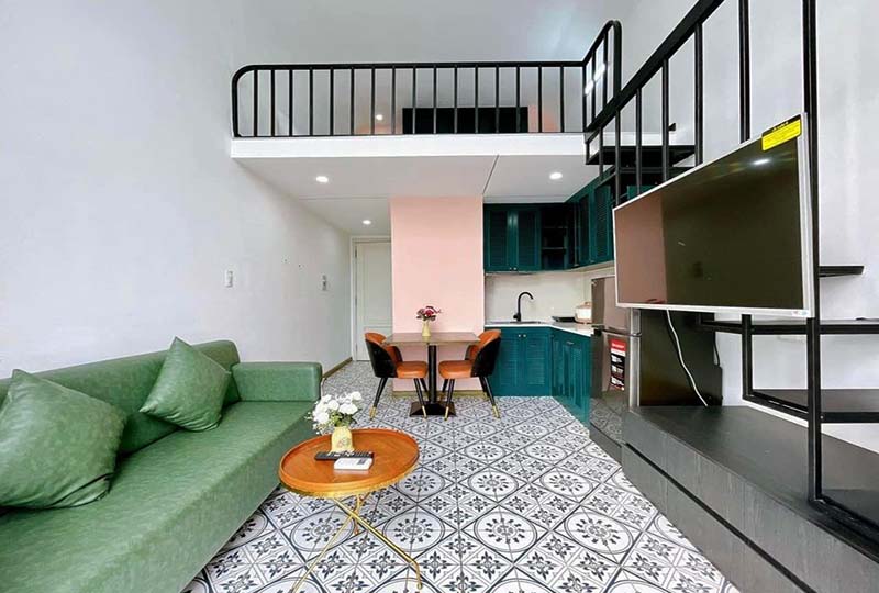 Loft serviced apartment for lease near FV Hospital District 7 HCMC
