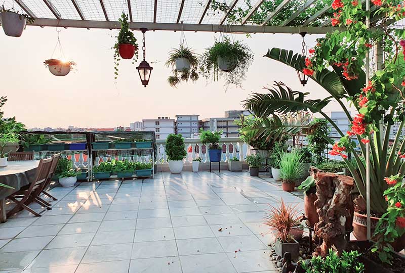 Spacious studio serviced apartment renting in Tan Binh District Saigon