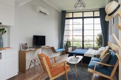 Copenhagen style studio for lease in District 3, Nam Ki Khoi Nghia Street