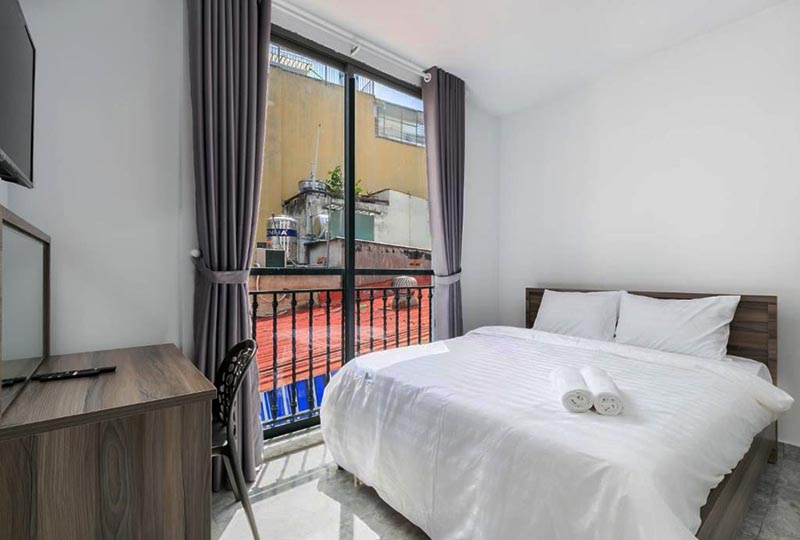 Studio apartment for rent on Vo Thi Sau Street, District 3, Ho Chi Minh City