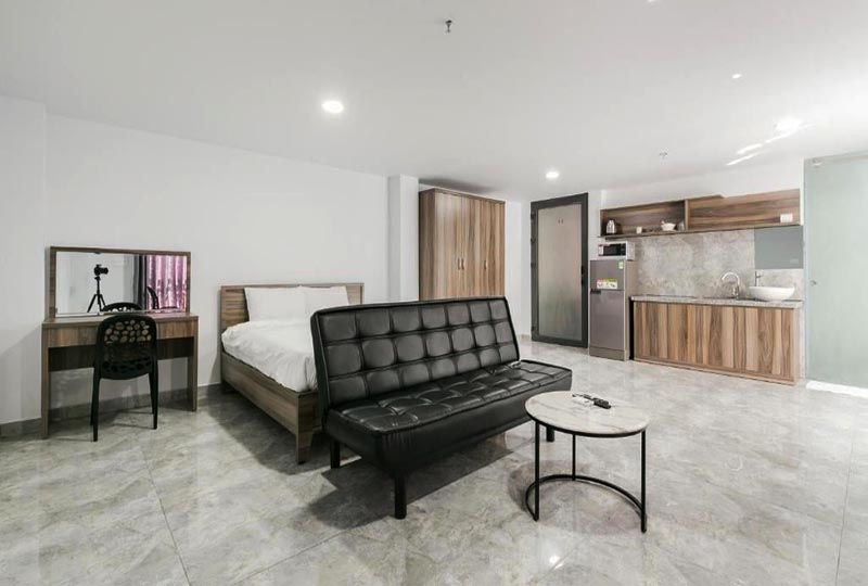 Studio apartment for rent on Vo Thi Sau Street, District 3, Ho Chi Minh City