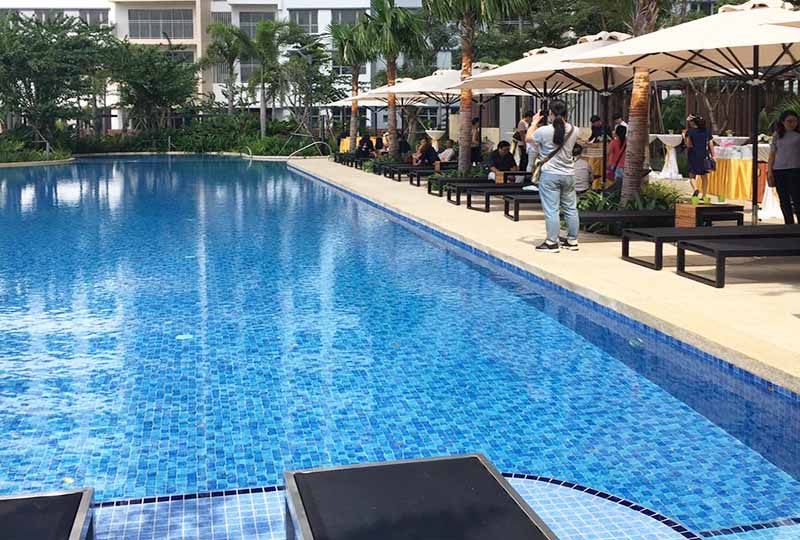 Modern Palm Heights apartment for rent in District 2 Thu Duc City.