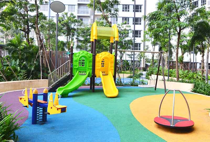 Modern Palm Heights apartment for rent in District 2 Thu Duc City.