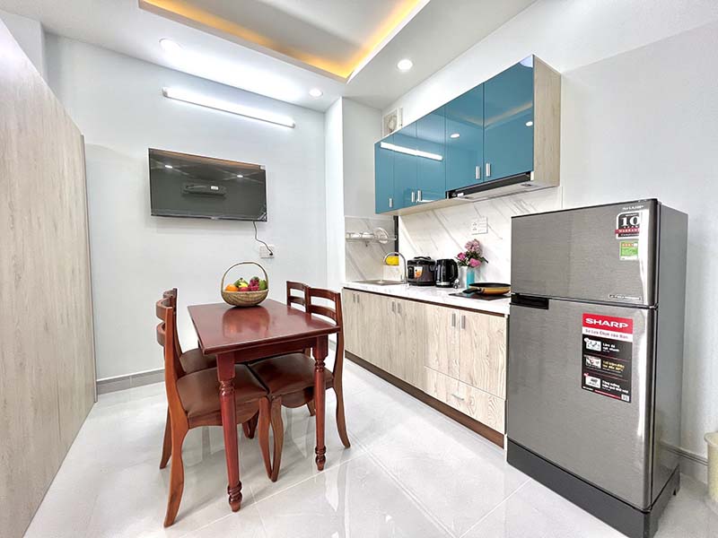 Studio serviced apartment for rent on Nguyen Trong Loi St, Tan Binh District