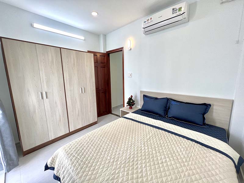 Two bedrooms serviced apartment for lease on Nguyen Trong Loi St, Tan Binh District