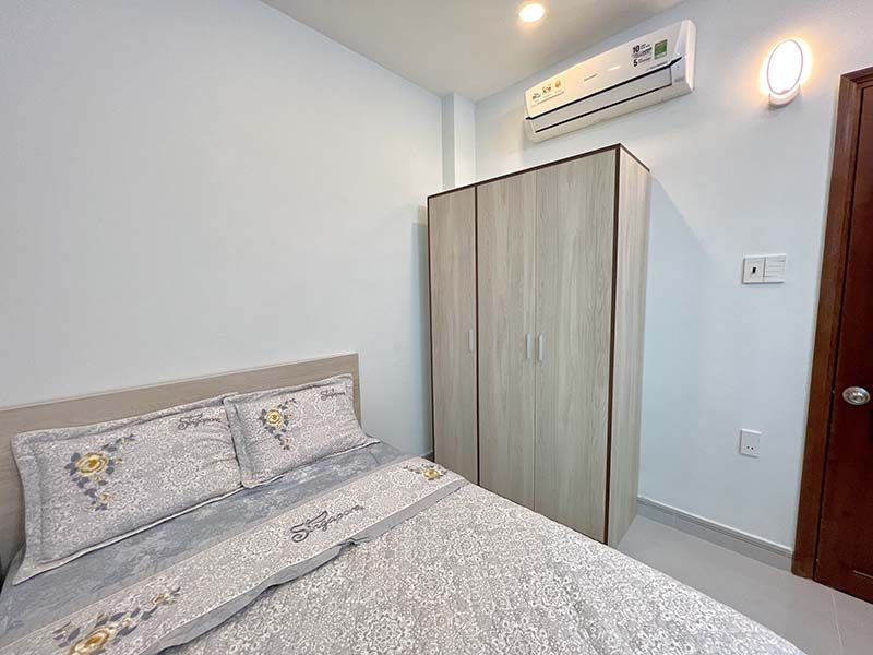 Two bedrooms serviced apartment for lease on Nguyen Trong Loi St, Tan Binh District