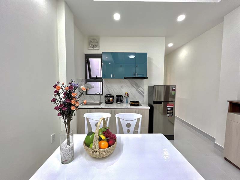 Two bedrooms serviced apartment for lease on Nguyen Trong Loi St, Tan Binh District