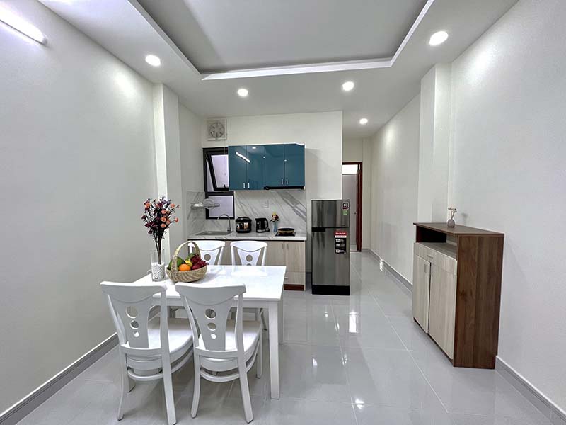 Two bedrooms serviced apartment for lease on Nguyen Trong Loi St, Tan Binh District