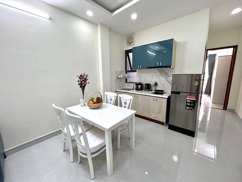 Two bedrooms serviced apartment for lease on Nguyen Trong Loi St, Tan Binh District