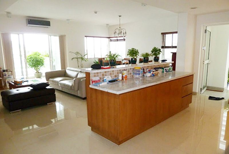 Nice apartment for rent in River Garden Thao Dien District 2 .
