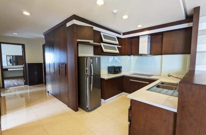 Three bedrooms serviced apartment for rent on Phu Nhuan District Ho Bieu Chanh St