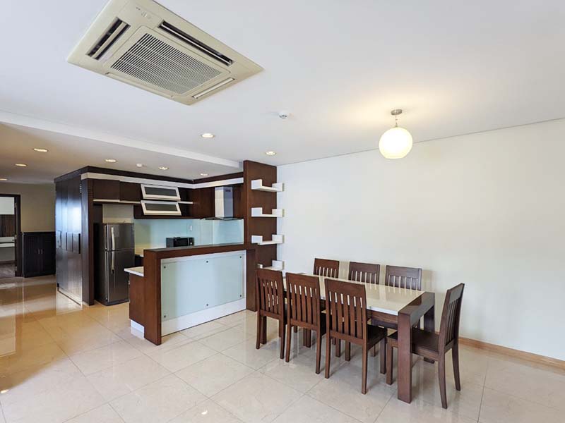 Three bedrooms serviced apartment for rent on Phu Nhuan District Ho Bieu Chanh St