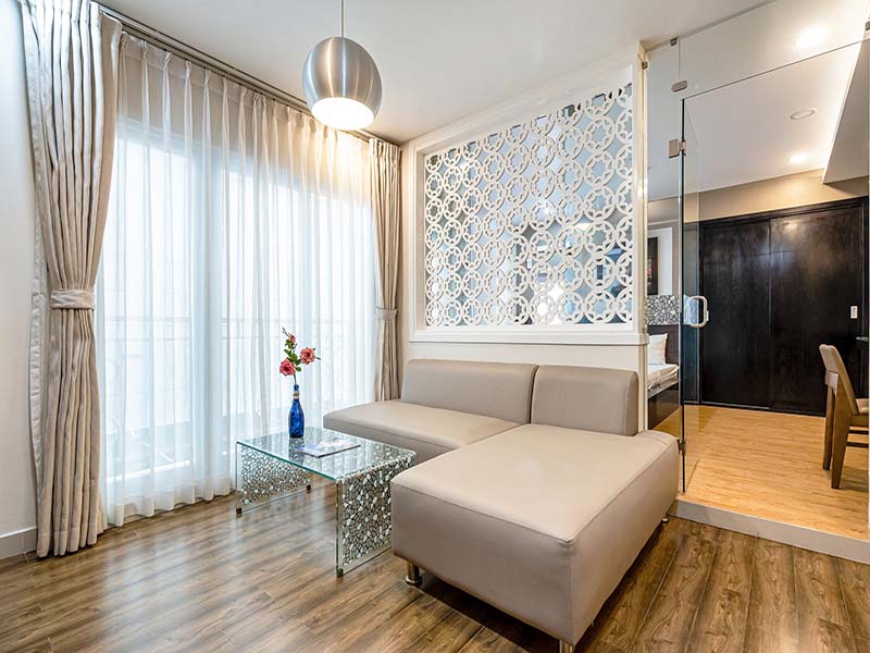 Luxury serviced apartment for rent in Phu Nhuan Dist, Hoang Dieu St.