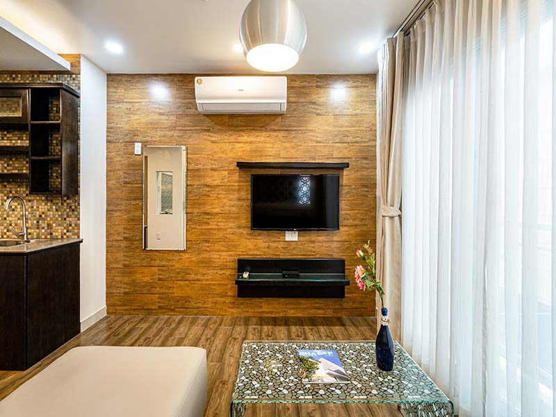 Luxury serviced apartment for rent in Phu Nhuan Dist, Hoang Dieu St.