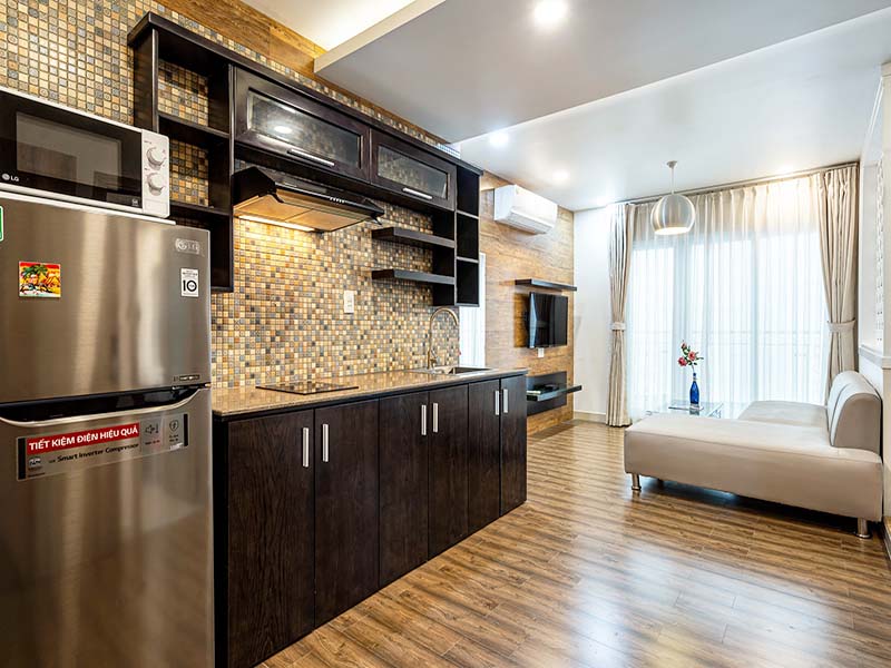 Luxury serviced apartment for rent in Phu Nhuan Dist, Hoang Dieu St.