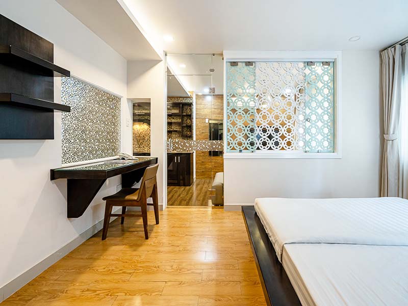 Luxury serviced apartment for rent in Phu Nhuan Dist, Hoang Dieu St.
