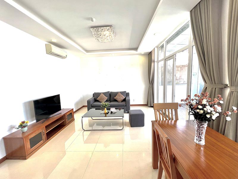 Rooftop serviced apartment for rent in Tan Binh District Ho Chi Minh City
