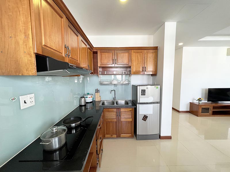 Rooftop serviced apartment for rent in Tan Binh District Ho Chi Minh City
