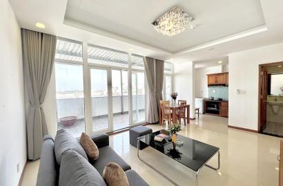Rooftop serviced apartment for rent in Tan Binh District Ho Chi Minh City