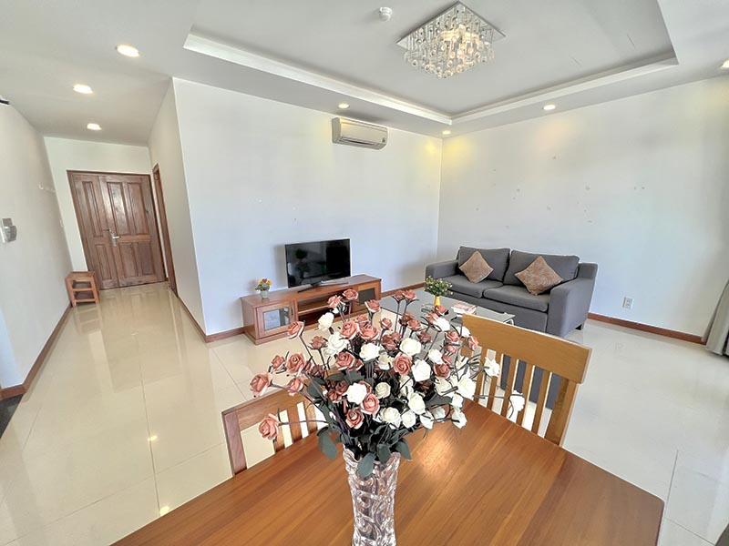 Rooftop serviced apartment for rent in Tan Binh District Ho Chi Minh City