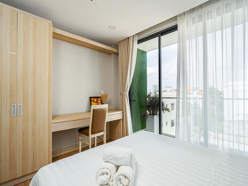 One bedrooms serviced apartment for rent on Tan Dinh Area District 1