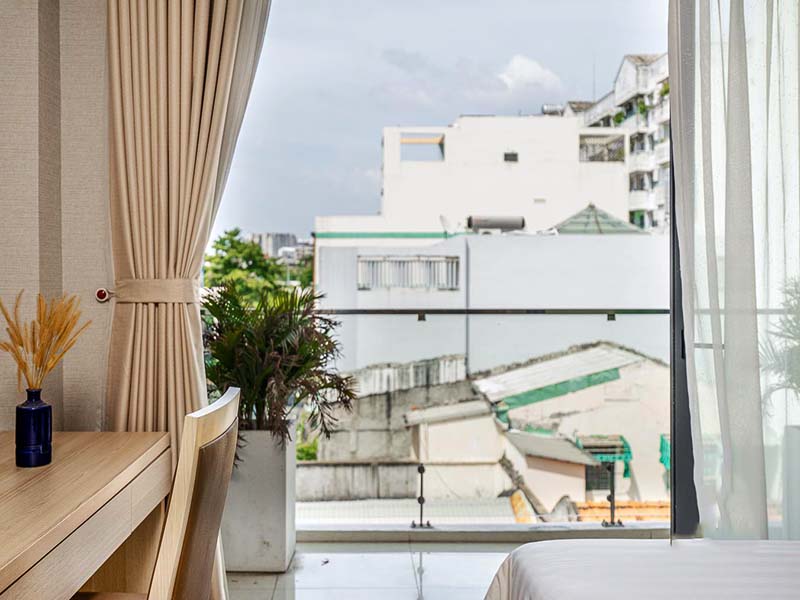 One bedrooms serviced apartment for rent on Tan Dinh Area District 1