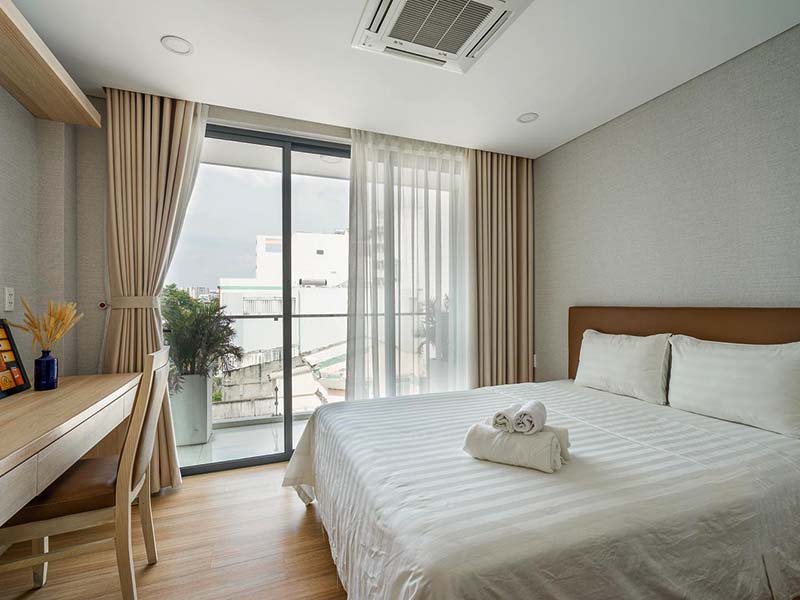 One bedrooms serviced apartment for rent on Tan Dinh Area District 1