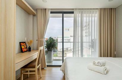 One bedrooms serviced apartment for rent on Tan Dinh Area District 1