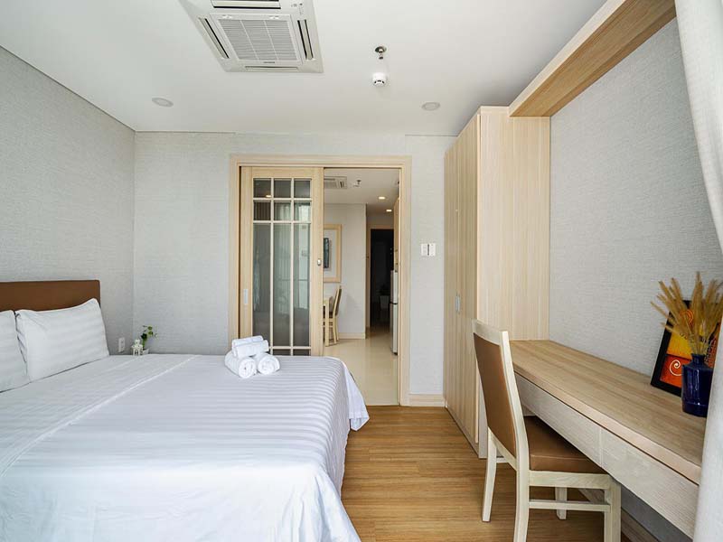 One bedrooms serviced apartment for rent on Tan Dinh Area District 1