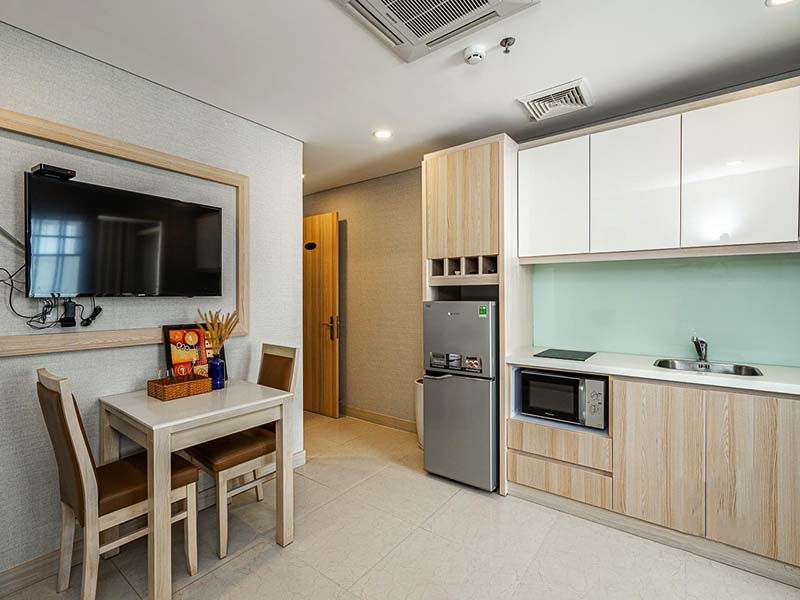 One bedrooms serviced apartment for rent on Tan Dinh Area District 1