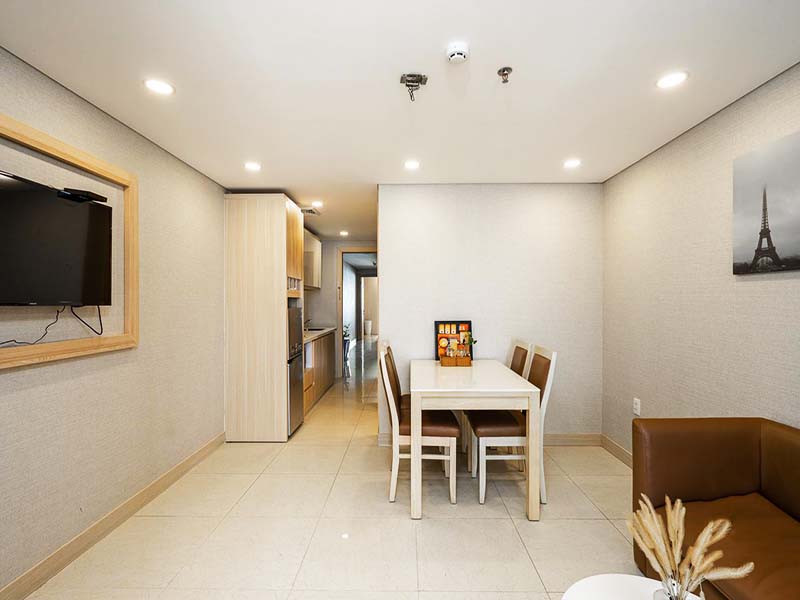 Two bedrooms serviced apartment in Tan Dinh District 1 for rent
