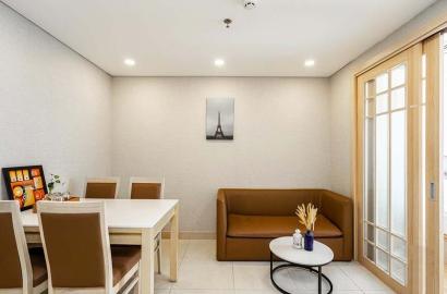Two bedrooms serviced apartment in Tan Dinh District 1 for rent
