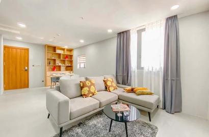 Nice serviced apartment leasing in Phu Nhuan Dist, Phan Dang Luu St