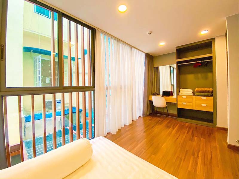 Nice serviced apartment leasing in Phu Nhuan Dist, Phan Dang Luu St