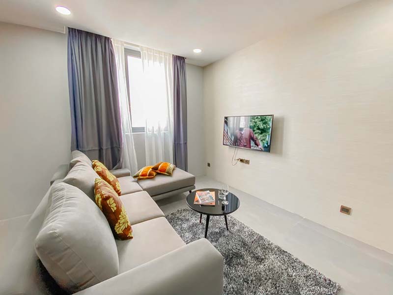 Nice serviced apartment leasing in Phu Nhuan Dist, Phan Dang Luu St