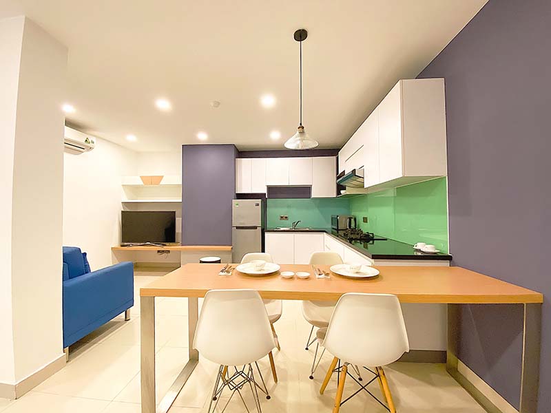 One bedroom serviced Condo for rent on Thao Dien District 2