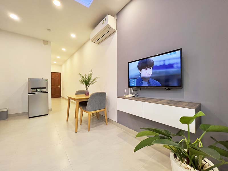 Spacious serviced apartment for rent in District 1 Ho Chi Minh City
