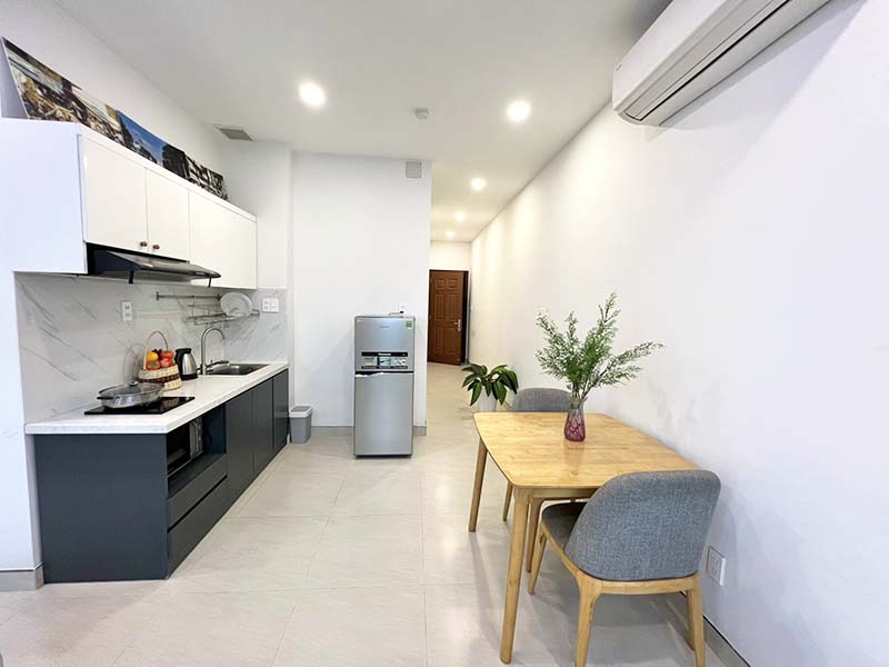 Spacious serviced apartment for rent in District 1 Ho Chi Minh City