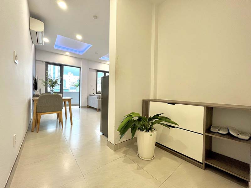 Spacious serviced apartment for rent in District 1 Ho Chi Minh City